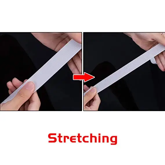 good quality White Knit elastic tape elastic bands for sewing