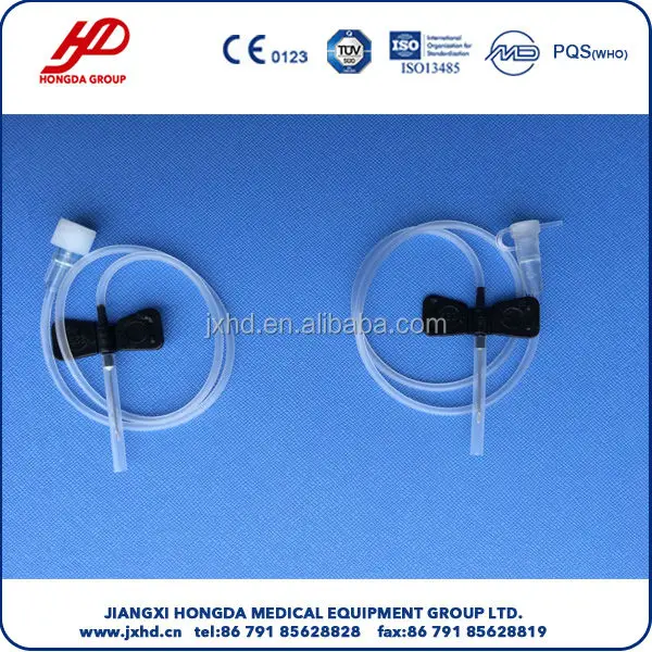 
Disposable Lure Lock and Lure Slip Butterfly Needle 