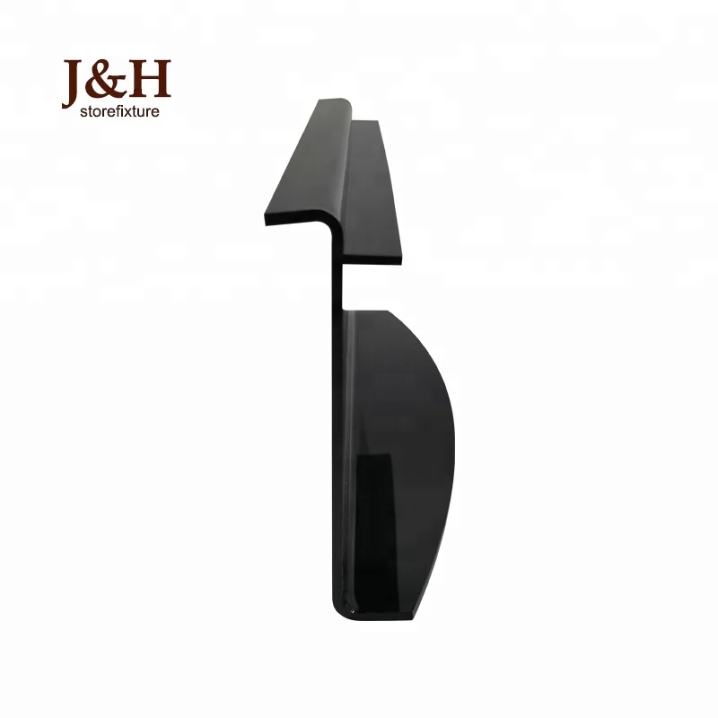 J&H Storefixture Wholesale Customizable Sneaker Shoe Display 24*10 cm HighQuality Acrylic Slatwall Shoes Holder