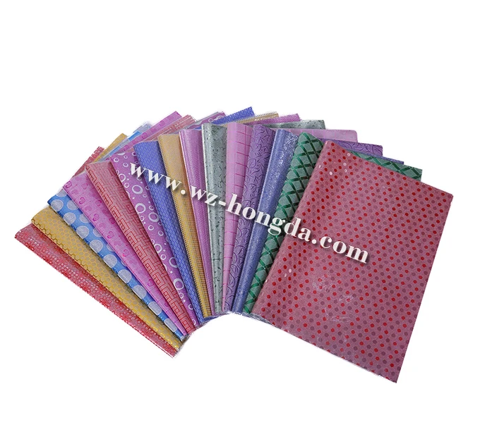 wenzhou hongda BOPP/CPP metallized film papel de regalo packing film holographic gift wrap for flower gift wrapping