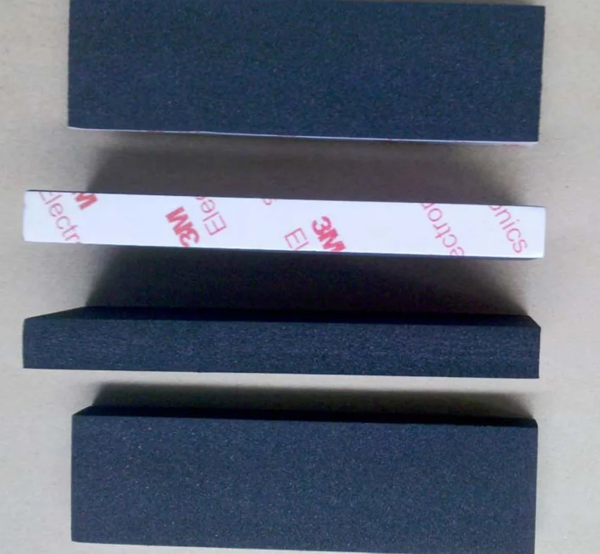 wholesale custom size and shape Die Cutting Self Adhesive EVA Foam material sheet eva foam block