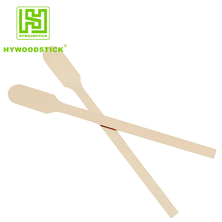 Custom Biodegradable Cocktail Stirrer Huiyou Bamboo Bar Tools Cocktail Picks Disposable Ice Cream Tool 10 Cartons All-season