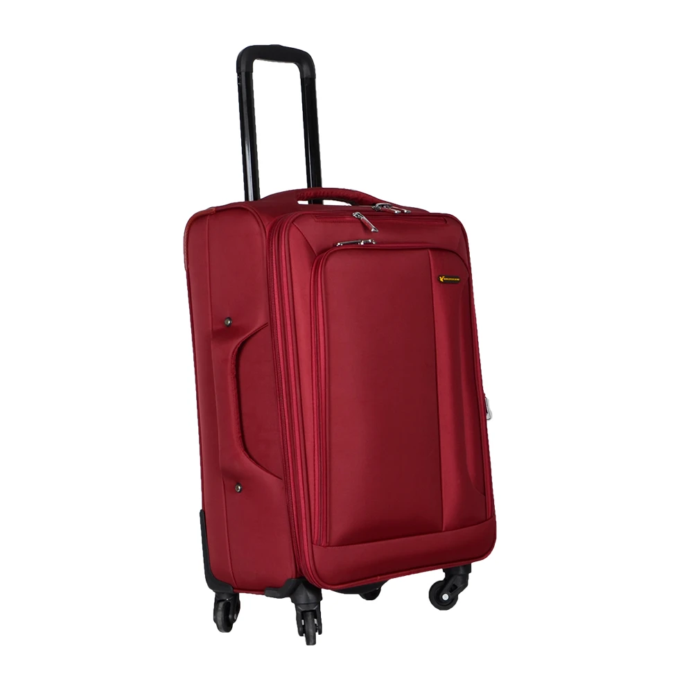 Expandable fabric travel luggage sets factory price Trolley Suitcase promotional trolley luggage