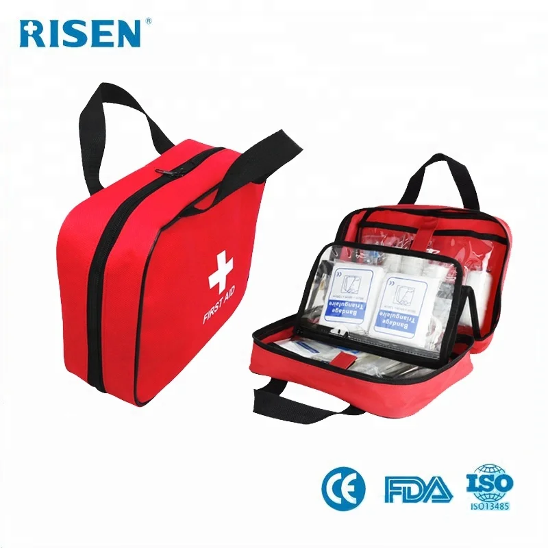 
promotional gift private label pet mini first aid kit bags with supplies for camping hotel 