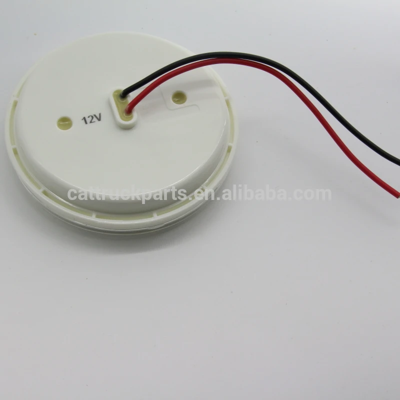 
round amber led light truck hamburger tail stop brake reverse light lamp 12v 24v 14 led rear turn signal light lamp for truck 