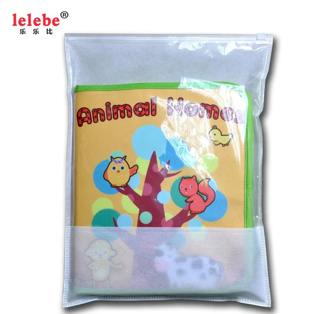 lelebe OEM wholesale manufacturer 2019 baby gift brain  stem organic kids educational toys cloth books with other toys & hobbies