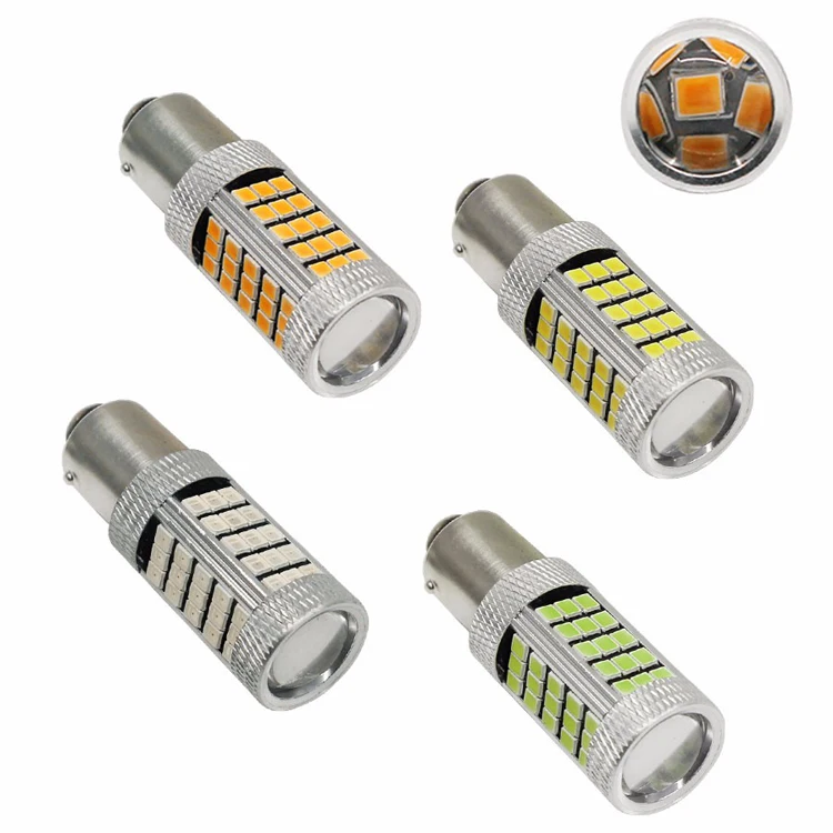 BA15S 5630 SMD 6,6 W 1156 Led DRL Поворотная сигнальная лампа, белого, красного и синего цветов фары дневного света