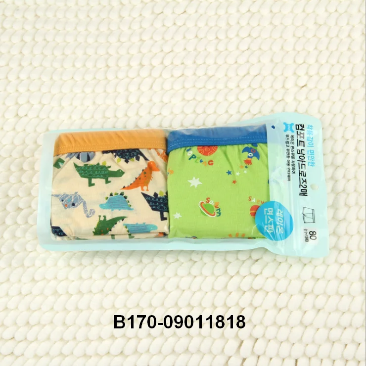 Factory price cute fashion underwear child boys underwear cartoon children underwear Of Low Price