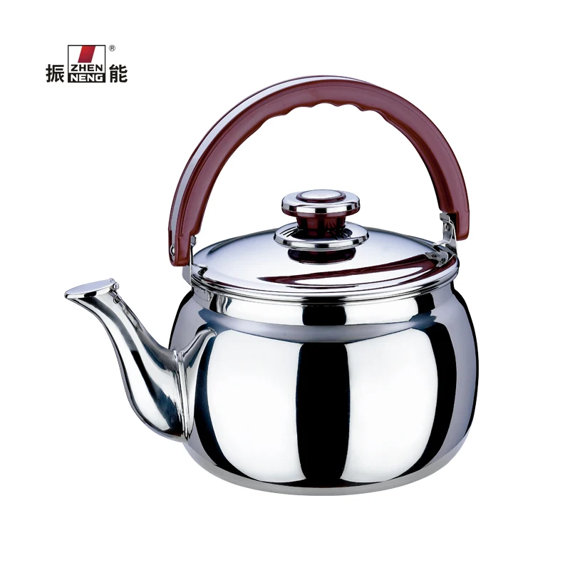 Kitchen Accessory Stainless Steel Whistling Kettle Restaurant Soup Kettle Boiling Water Kettle 5L Large Capacity