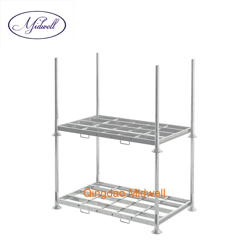 Hot Galvanized Detachable Stackable Steel Post Pallet Factory Price for Sale