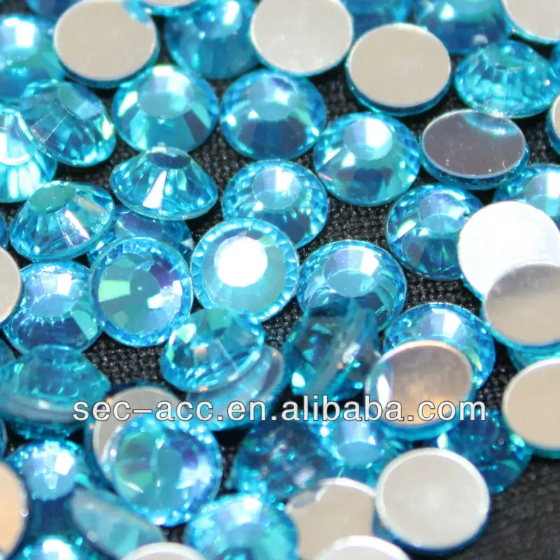 
Shipped from Cambodia 16 cut face artificial organic glass stone Opaque White Rhinestone 1.5mm glass high quality rhinestone 
