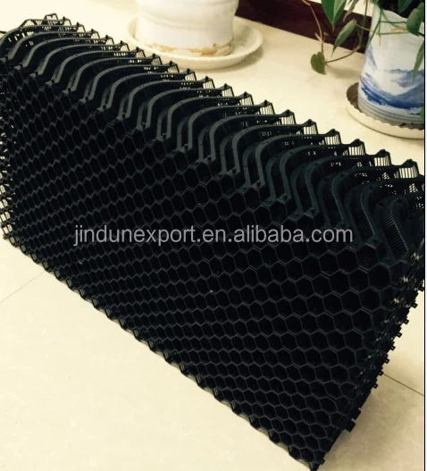 plastic evaporative cooling pad for poultry farm