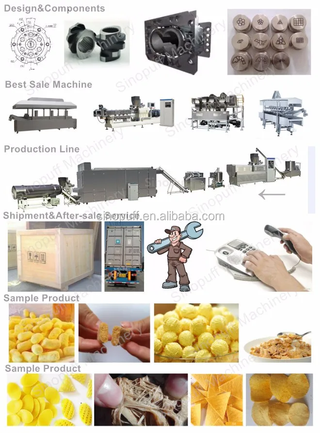 
Corn Chips/Doritos/Tortilla Food Production Line 
