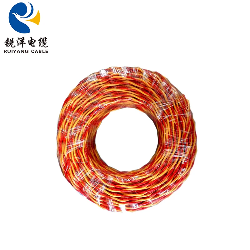 Twin Twisted Cable Pvc Insulated Rvs 2*1.5mm2 Electrical Wire Roll