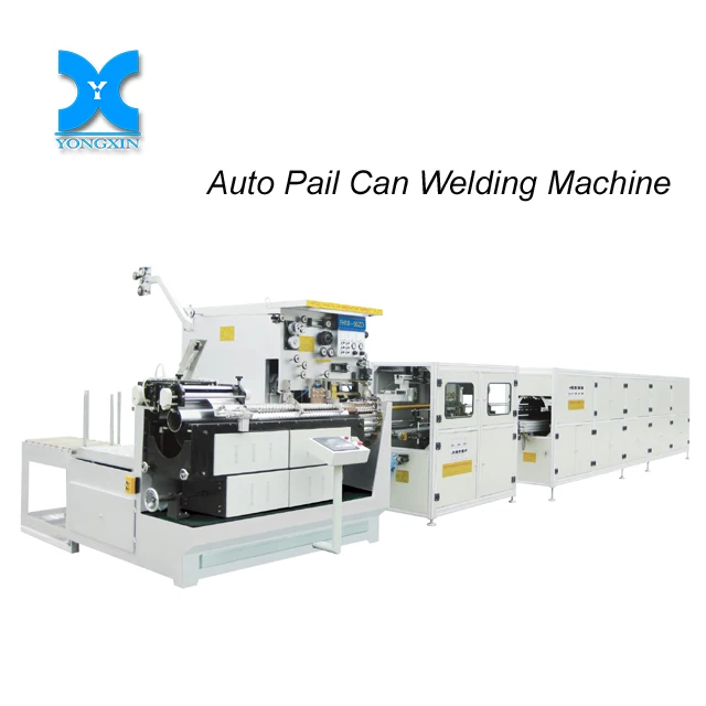  Semi automatic Welding Machine for Big round/square Paint /Chemical/Oil Can Making