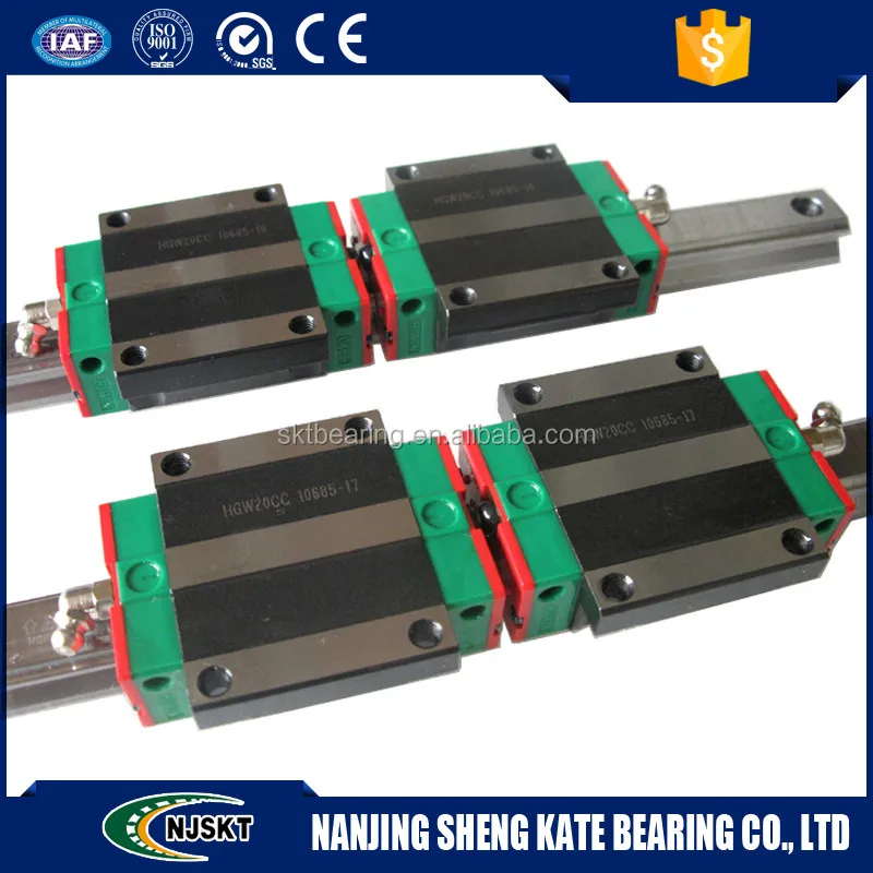 HIWIN guiado lineal husillo de bolas RGW65HC with linear block