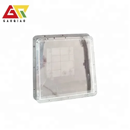 China supplier 200mm traffic signal lamp square housing poly carbonate UV resistant anti fatigue