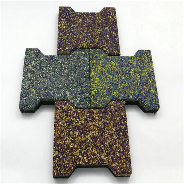 Cheap price Recycled Patio Rubber Flooring Pavers Lowes