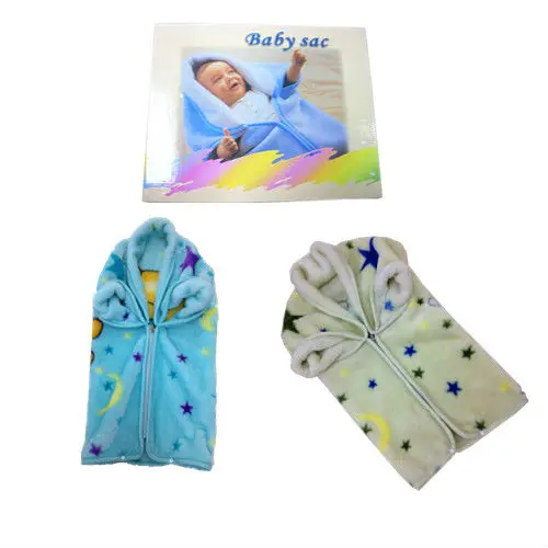 Детское одеяло с застежкой-молнией плечо/нога