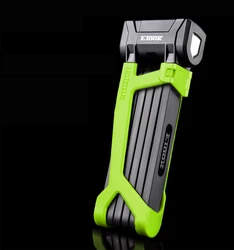 ETOOK High Strength Stainless Steel Rivets Folding Bike Lock For Ebike/Escooter/Motorbike