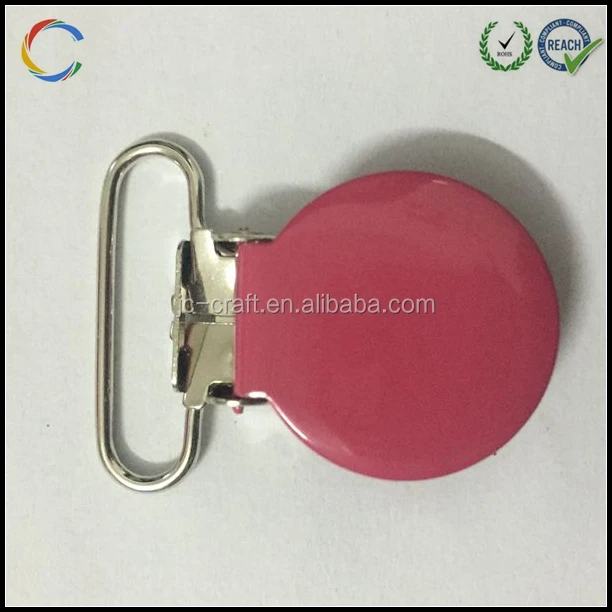 Healthy Infant Baby Pacifier Suspender Clips Holder Soother Dummy Clip