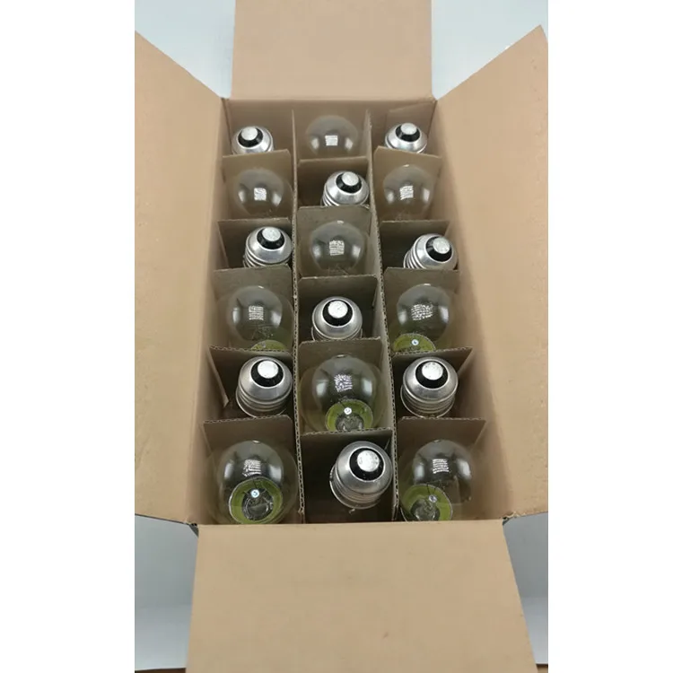 24 Feet Commercial Grade Outdoor LED String Lights Weatherproof with 12 Hanging Sockets 18 Edison Bulbs Included IP65 Rating