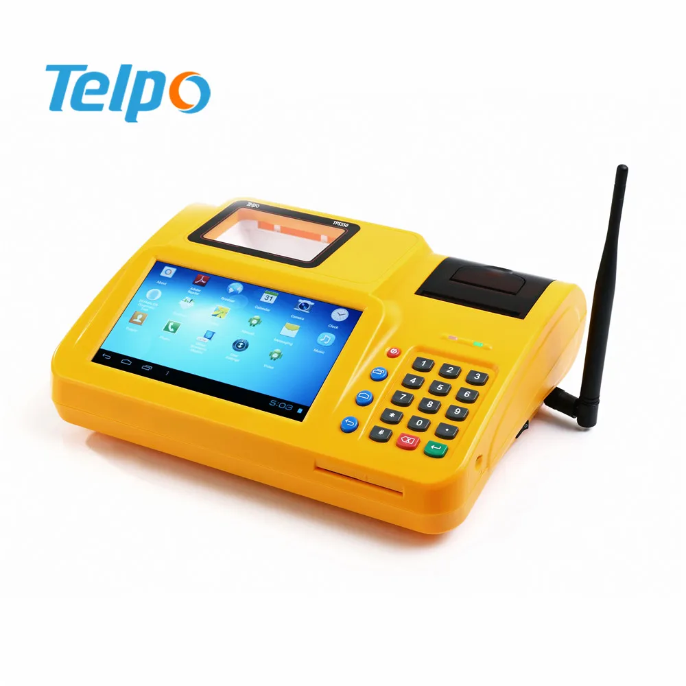 GPRS Wifi BT NFC Fingerprint POS Software Machine For Sport Betting, Airtime, Top-up, Electricity