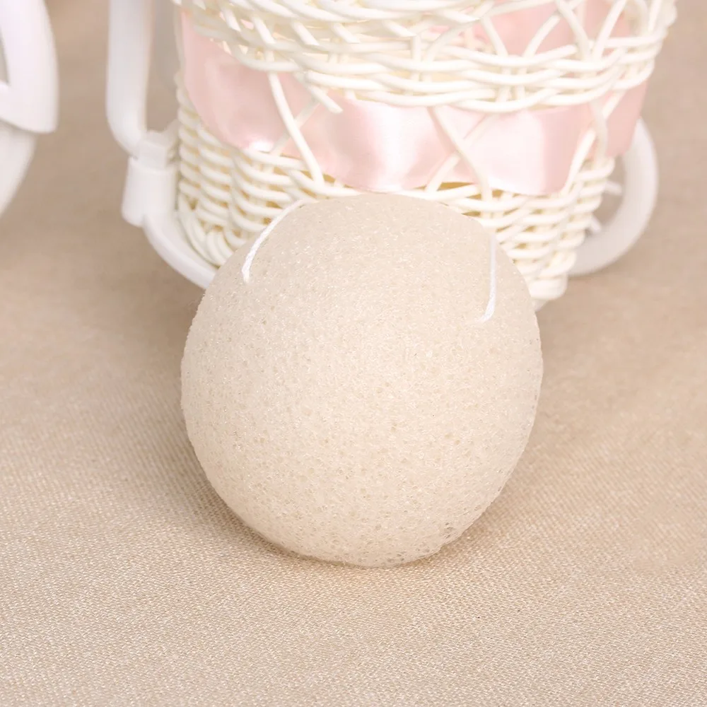 
Amazon Best Seller High Quality Organic Green Konjac Sponge Customized Package Face Clean Sponge Soft Dry Konjac Sponge 