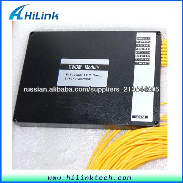 оптическое оборудование 16 канал CWDM Mux Demux модуль