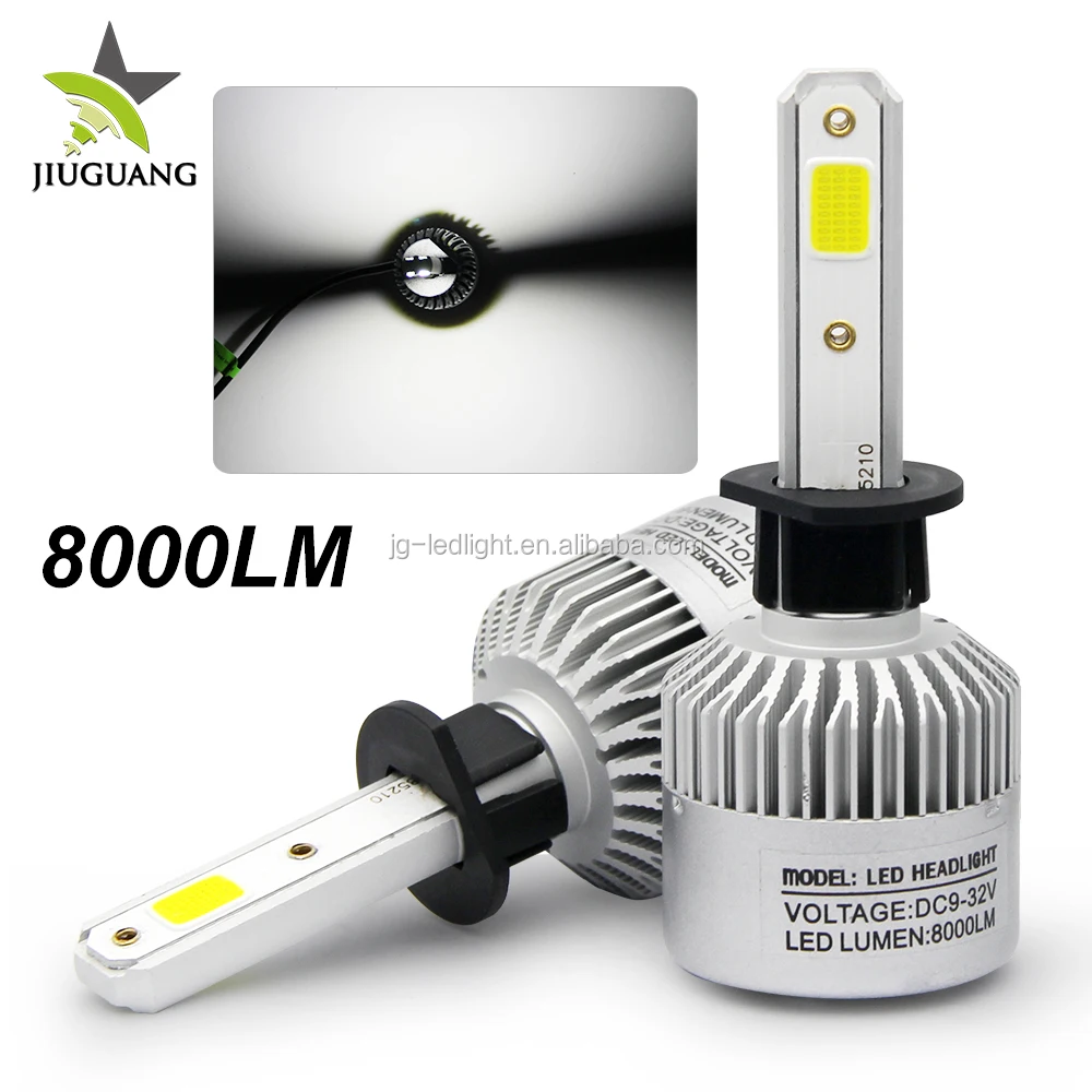 водонепроницаемый H13 9004 9007 H4 H7 Светодиодная лампа автомобиля, 12 Вольт замена светодиодные лампы фар