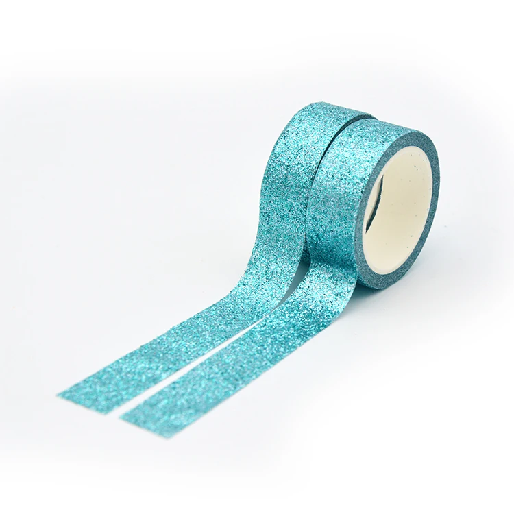 Washi Tapes Custom for DIY Planners Scrapbooking Adhesive School Party Supplies Glitter Washi Tape