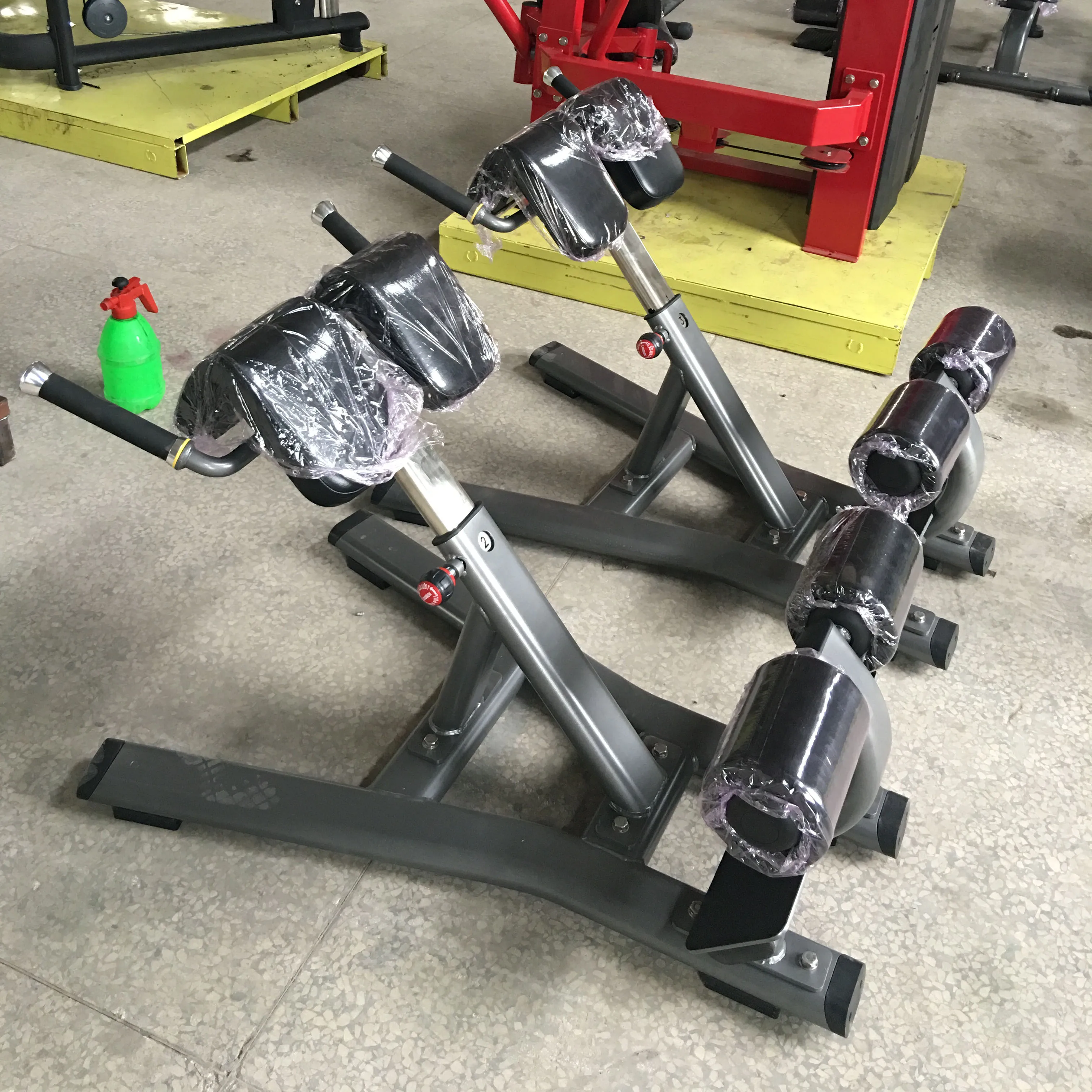 
MND Factory New Arrival Commercial Gym Machine FF45 Back Extension Bench Roman Chair 