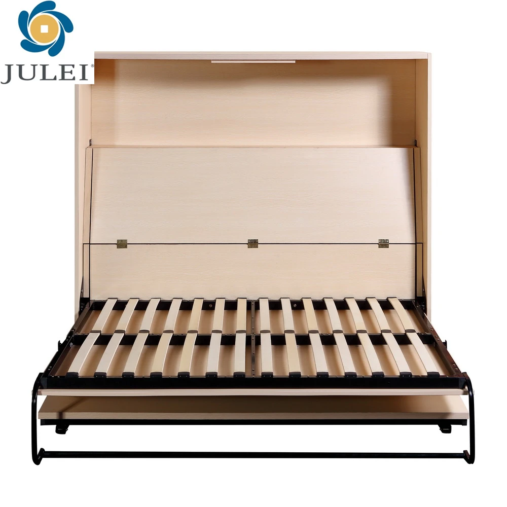 Popular horizontal wall bed murphy bed with desk JL-WD06H hot sale