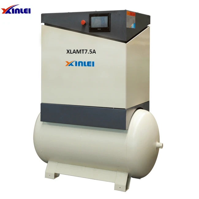 XLAMT10A-Y 7.5Kw роторный воздушный винт тип компрессор машина 10Hp фиксированной скорости