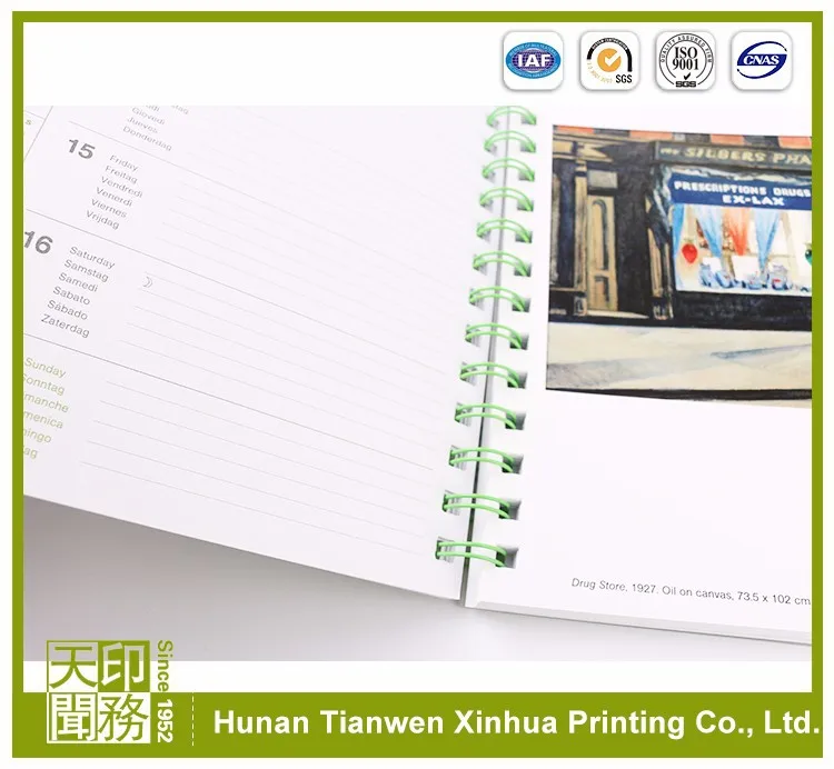 
small pocket student paper notebook with pvc cover 