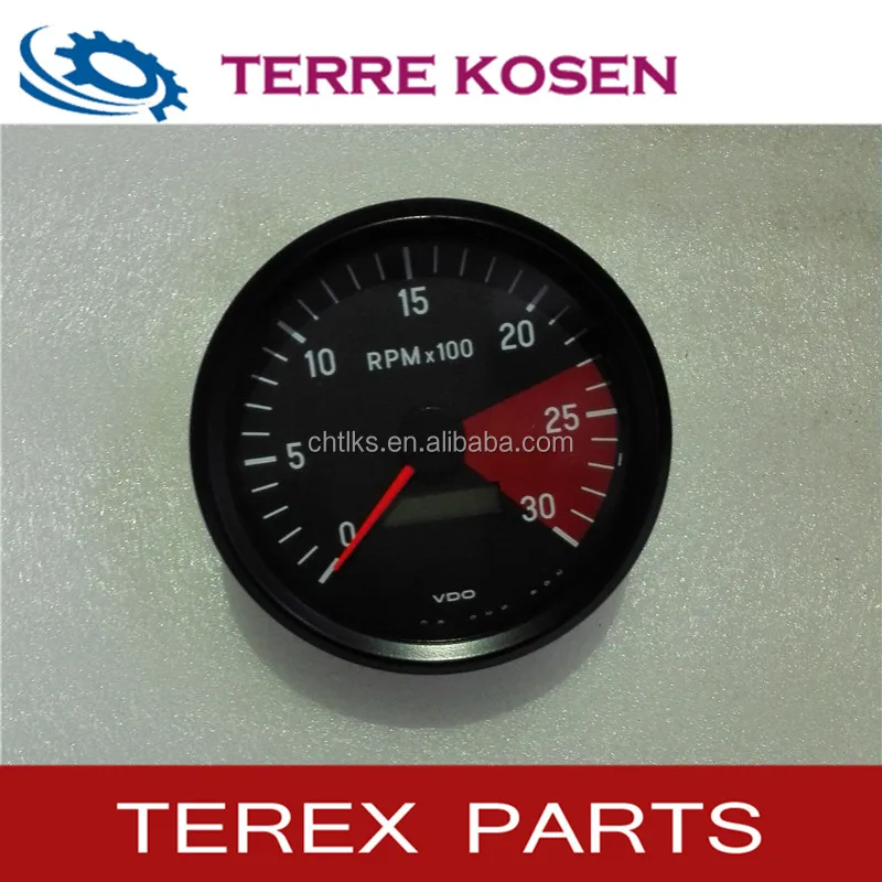 Terex parts for 3305 15256026 tachometer gauge