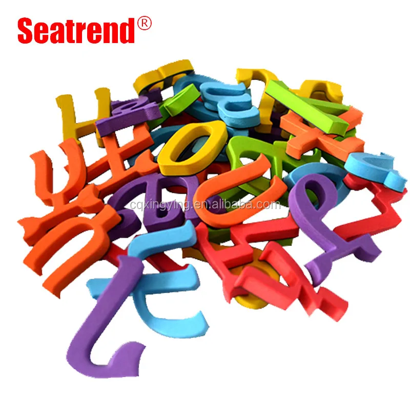 Colorful EVA foam Ethiopia letters Amharic language Alphabet  refrigerator magnet decoration toy
