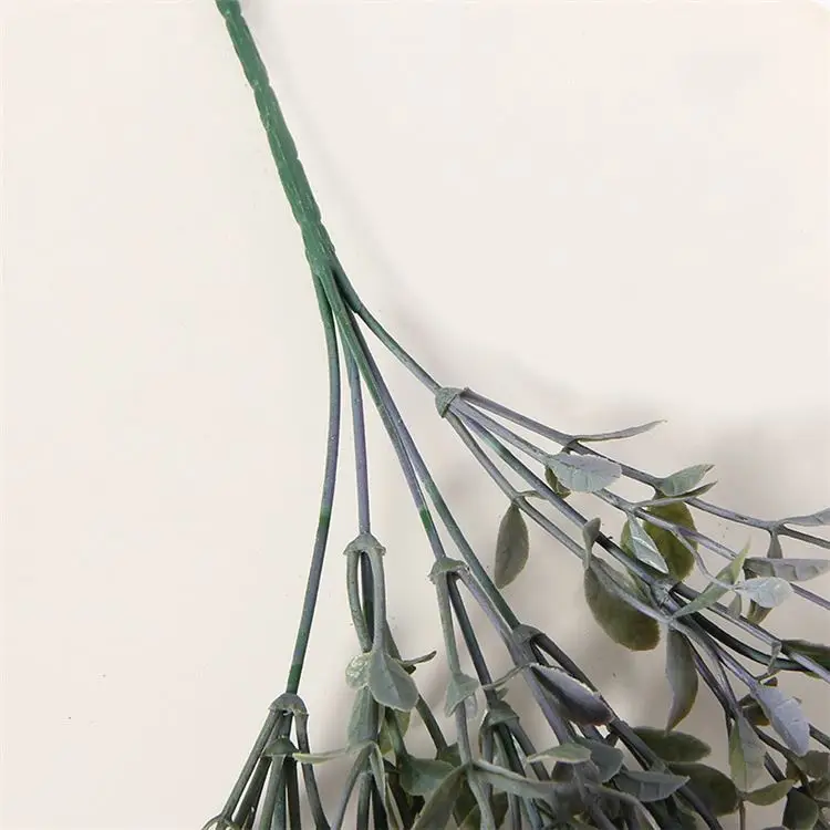 New Arrival Good Offer Green White Ficus Leaf Tree Artificial Plants Of Leaves