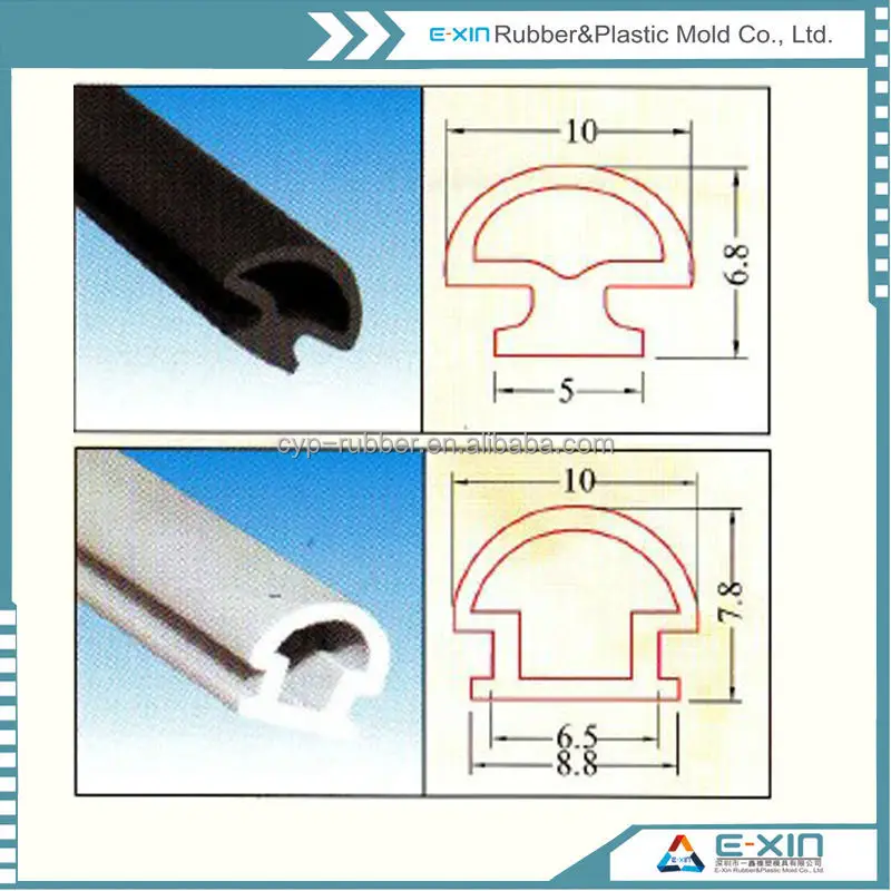 Rubber gasket for Aluminium composite panel /car door rubber strip/EPDM PVC Silicone rubber sealing strip