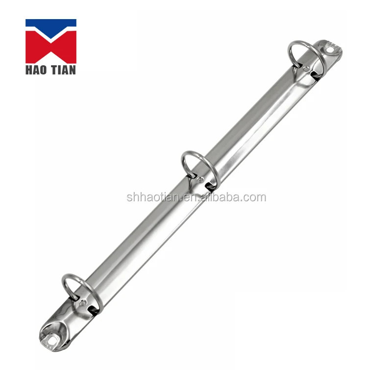 Nickel-free metal D shape 3 ring binder parts