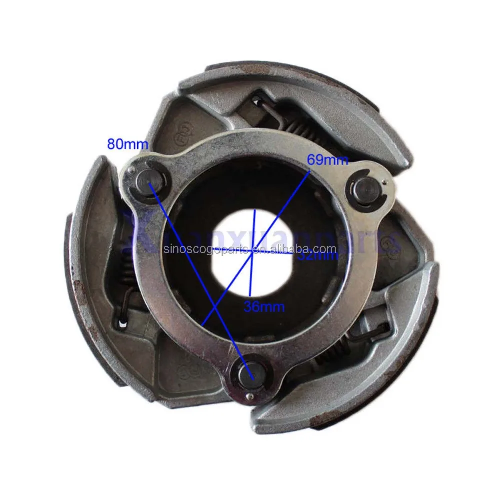 LINHAI, BUYANG, XINYUE, XINYANG UTV/ATV 260CC, 300CC BRAKE CLUTCH PLATE, 260CC/300CC Wet Clutch Shoe Kit. 300cc engine parts.