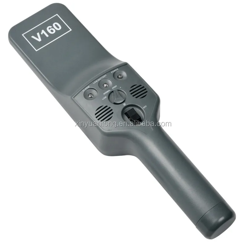 
super high sensitivity ABS plastic hand held metal detector with CE standard 