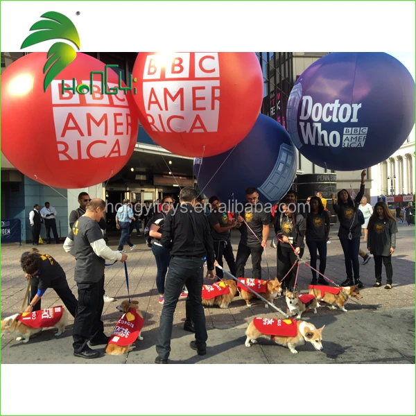 High Quality Printed Giant Balloons Helium / Inflatable Advertising Balloon