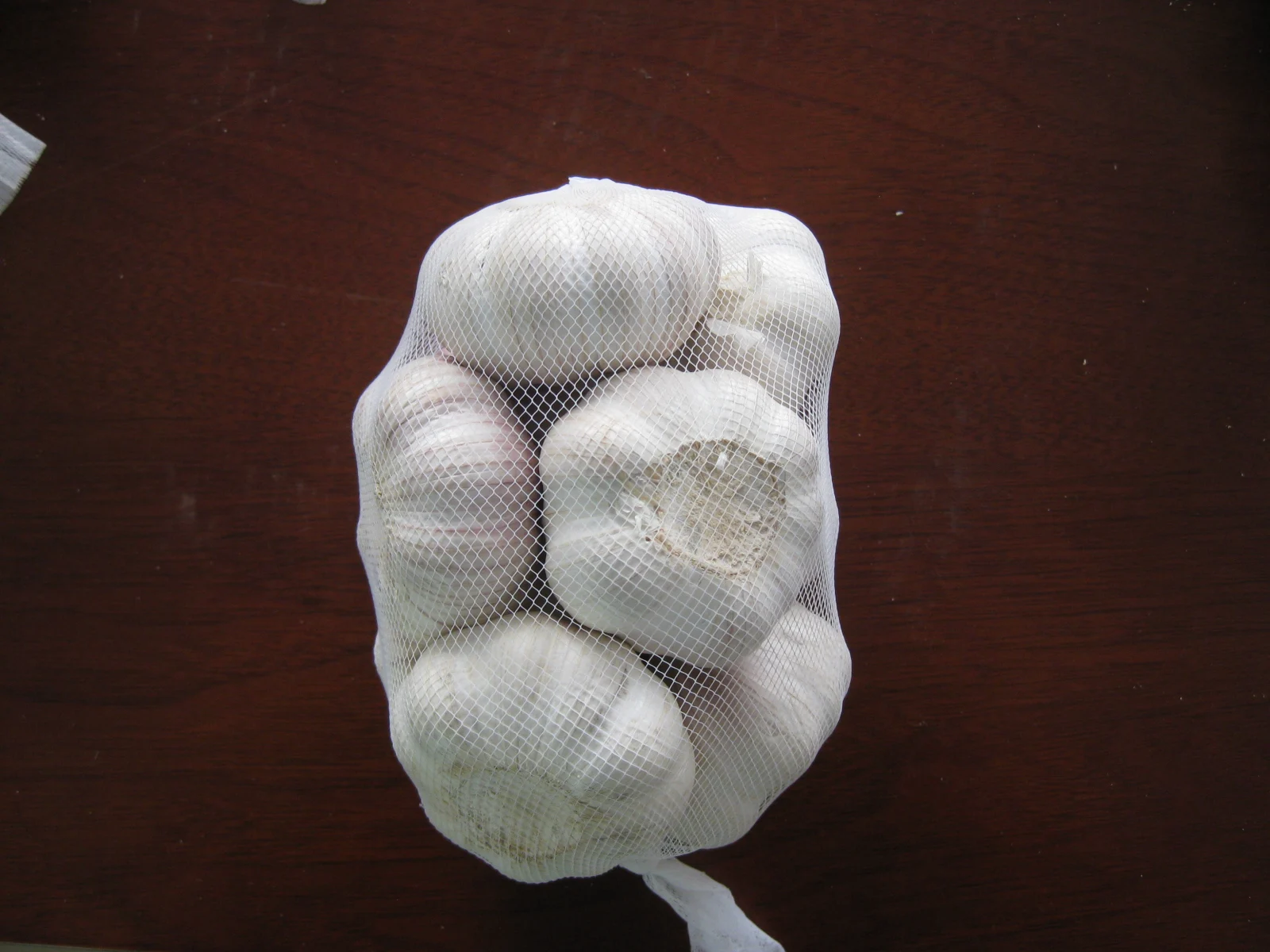 Свежий Чистый Белый Чеснок