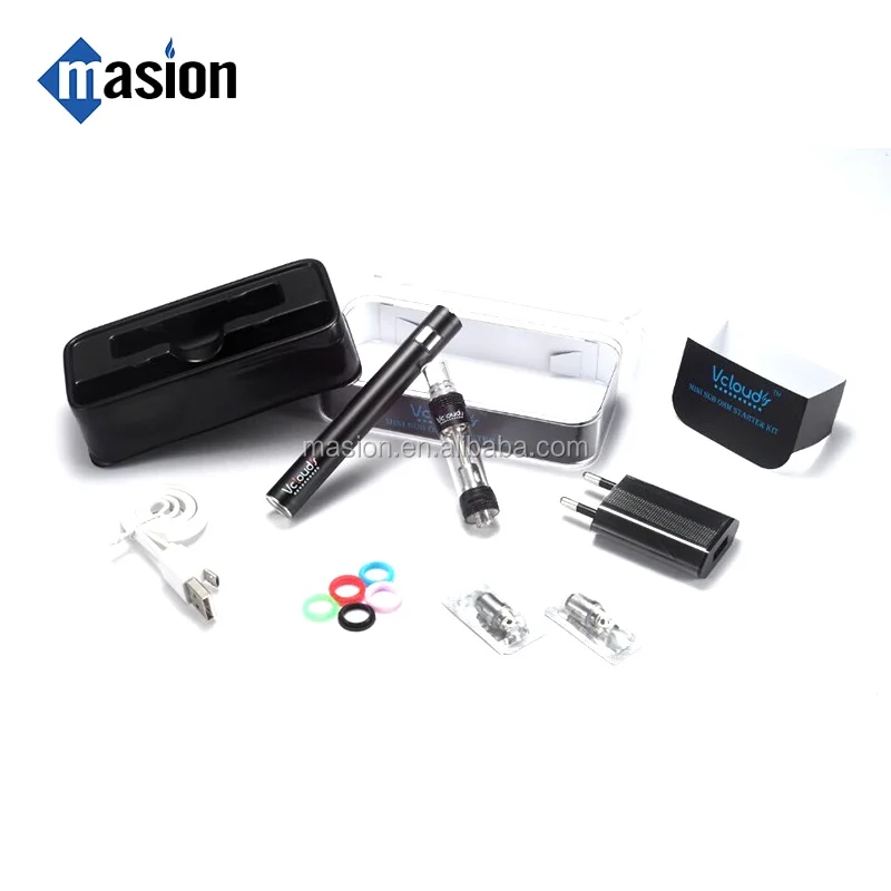 
Huge vapor 1100mAh 40W Output e cigarette Slim Top tank vaporizer pen Kit (ST) 