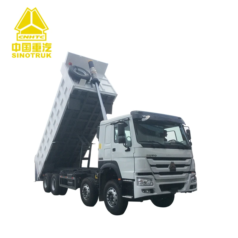 HOWO 8X4 front lifting type dump truck