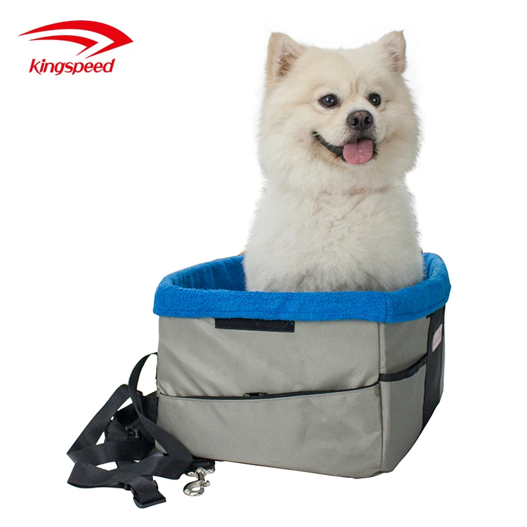 Comfortable Warm Fleece Padded Pet Dog Car Seat Booster Car Seat