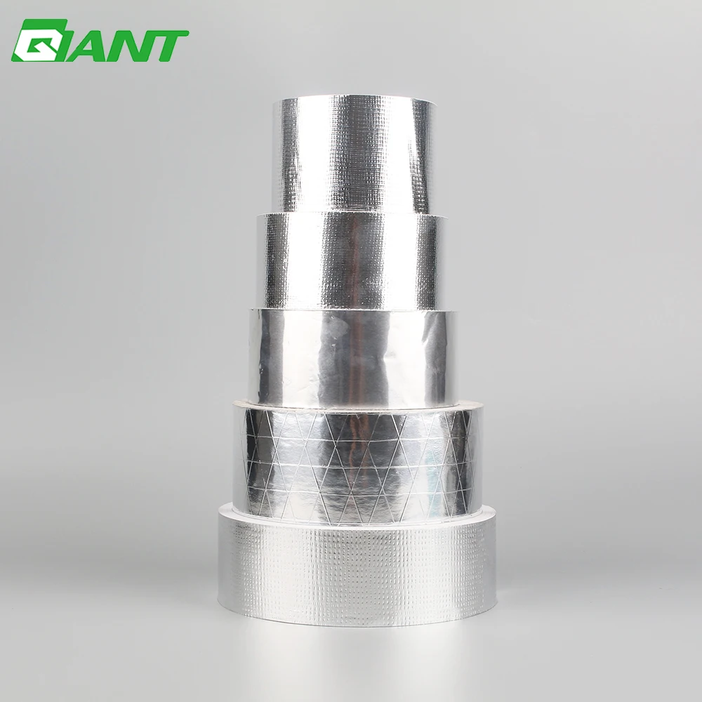 New design heat resistant aluminum foil tape with great price and non-flammable aluminum foil tape