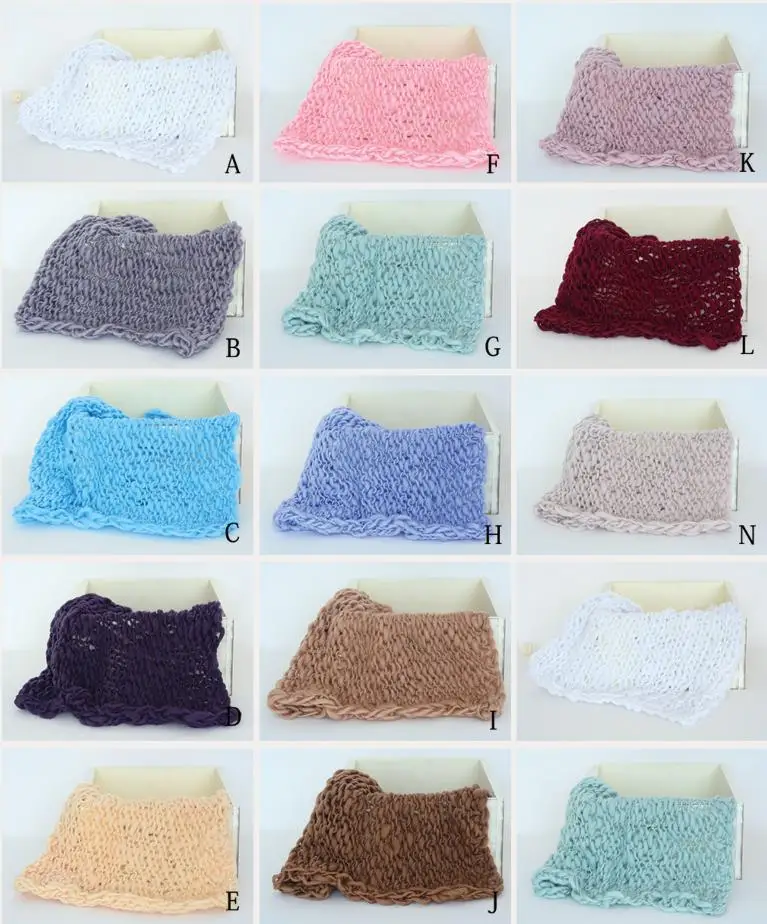 Newborn Photography props Baby wool merino knit blanket Baby basket stuffer filler Newborn wool blanket layer backdrop
