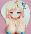 Free Shipping Silica gel 3 d mouse pad beauty evil mouse pad My few friends Surrounding